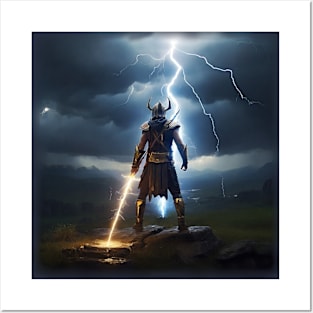 Lightning Warrior Posters and Art